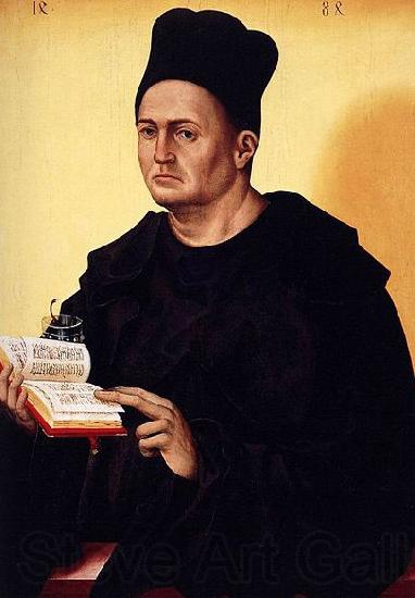 Jan Polack Portrait of a Benedictine Monk Spain oil painting art